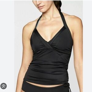 Athleta bra cup tankini swim top 34 B/C XS